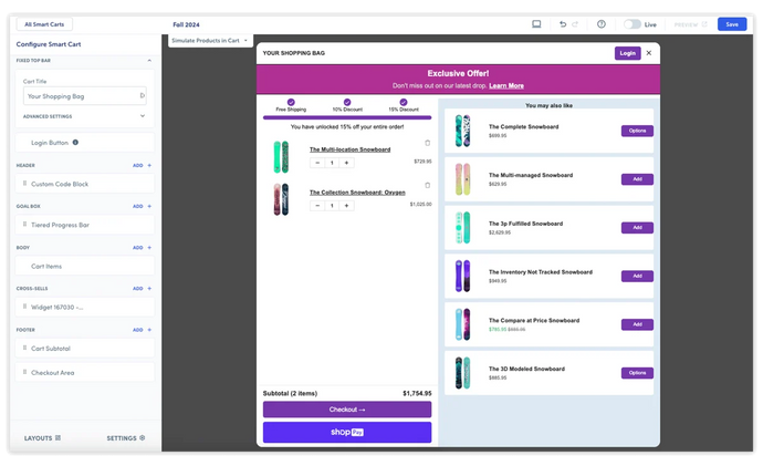 Enhancing Sales with Shopify Rebuy SmartCart