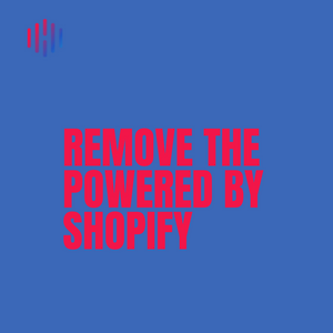 Remove Powered By Shopify